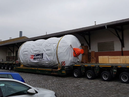 Speedlog transportiert Trocknungsanlage nach Schweden - Speedlog GmbH - Internationale Spedition & Logistik