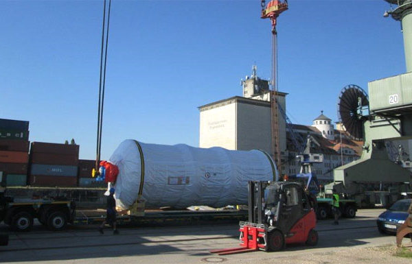 Speedlog transportiert ein Röhrenbündel nach Bulgarien - Speedlog GmbH - Internationale Spedition & Logistik