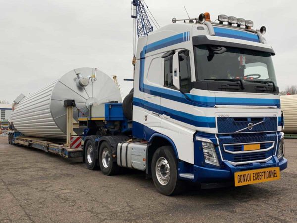 Speedlog transportiert einen Bitumentank nach Frankreich - Speedlog GmbH - Internationale Spedition & Logistik
