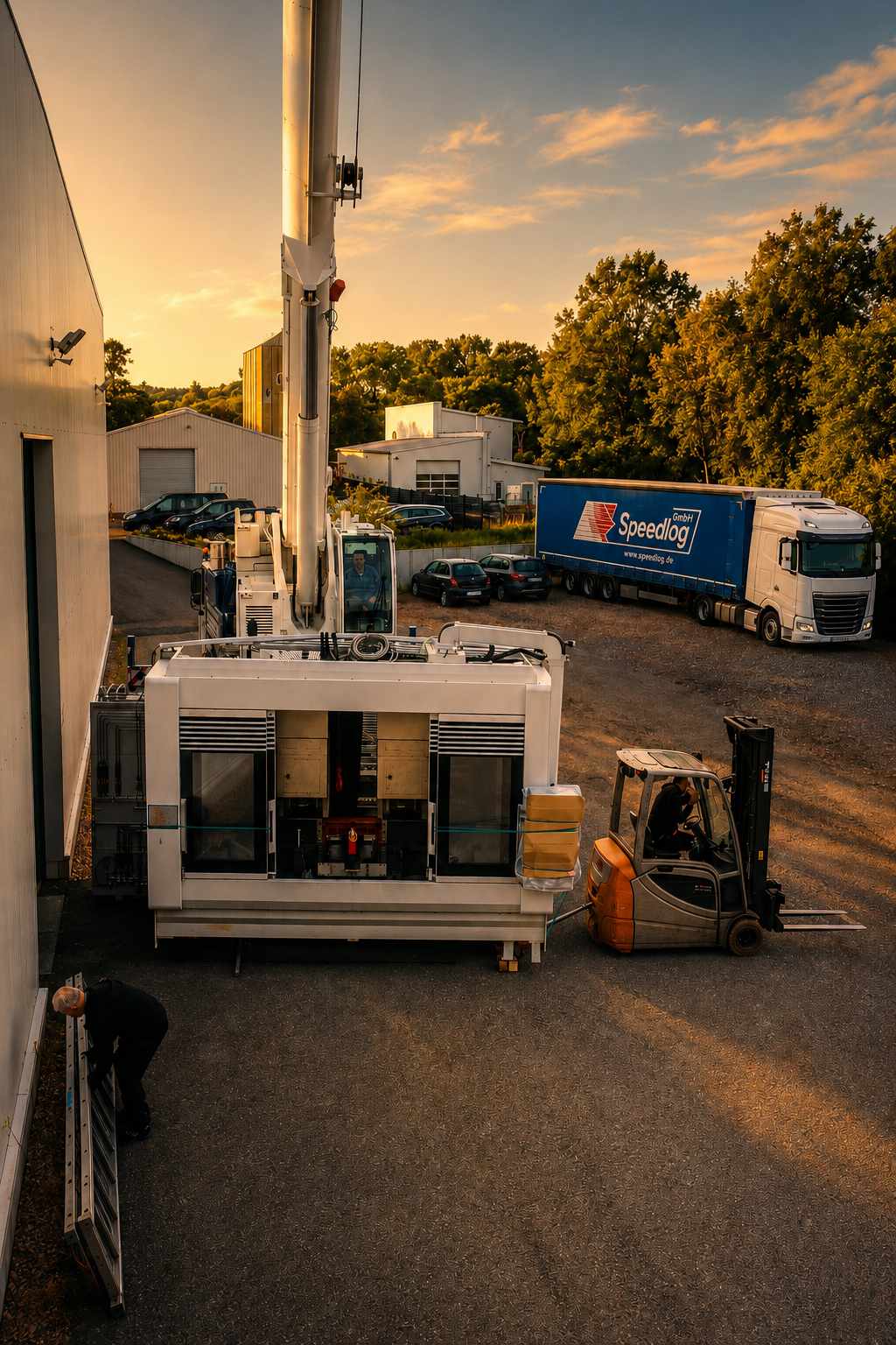 Speedlog GmbH - Internationale Spedition - Schwertransporte - Transportlösungen für Übermaß, Übergewicht und besondere Anforderungen. Schweres sicher bewegen
